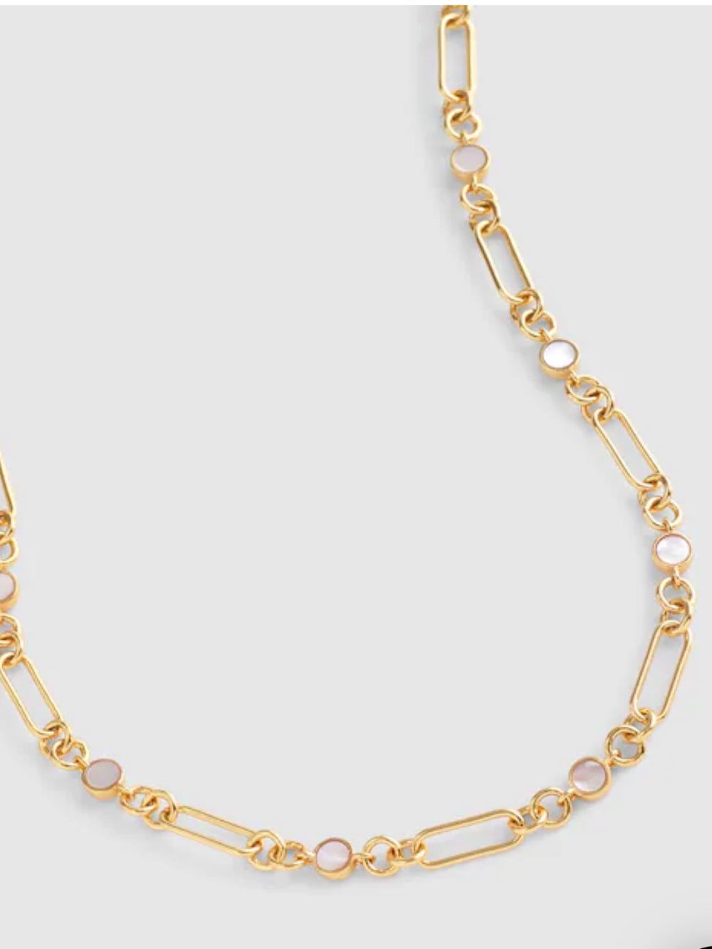 Madewell Mother-of-Pearl Chain Necklace - Picture 2 of 5